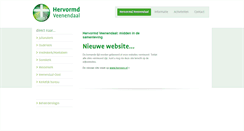 Desktop Screenshot of hervormd-veenendaal.nl